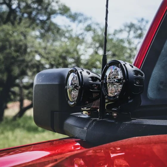 Ford Bronco Even a noob can wire something - installed 5" inch KC lights 46721-2021_ford_bronco_dual_pod_a-pillar_mount_kit_lifestyle-01