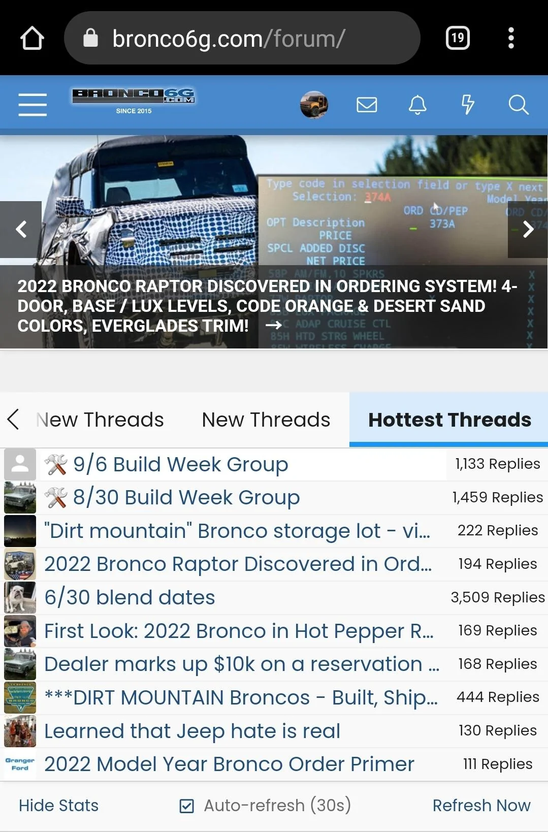 Ford Bronco 🛠 9/6/21 Build Week Group Screenshot_20210914-210242_Chrom