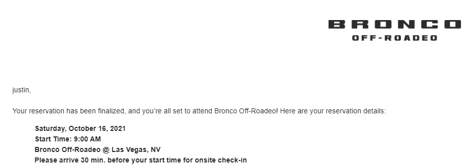 Ford Bronco Vegas Off-Rodeo - Who's Going Untitled