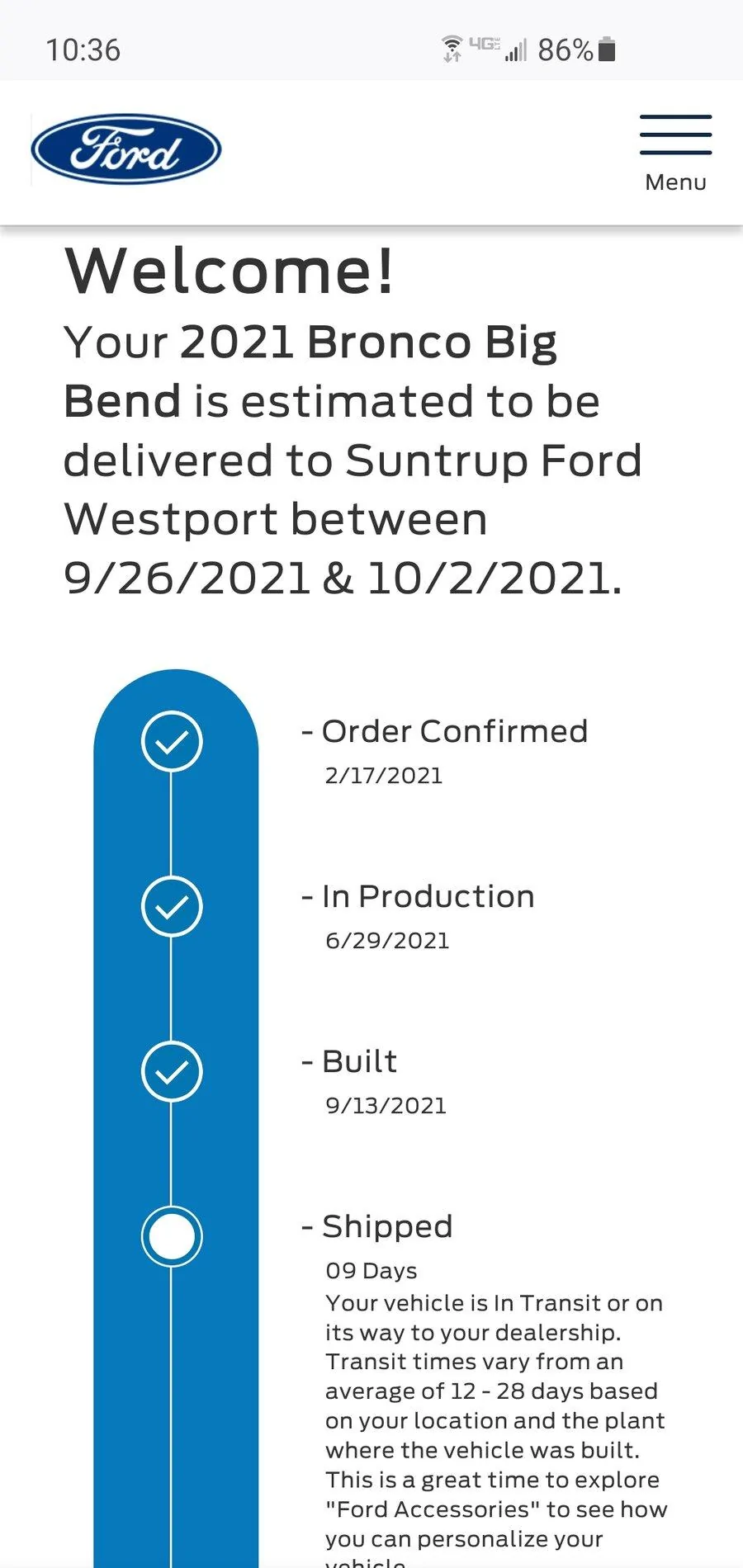 Ford Bronco 6/30 blend dates Screenshot_20210915-103621_Firefox