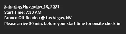 Ford Bronco Vegas Off-Rodeo - Who's Going 1631733843439