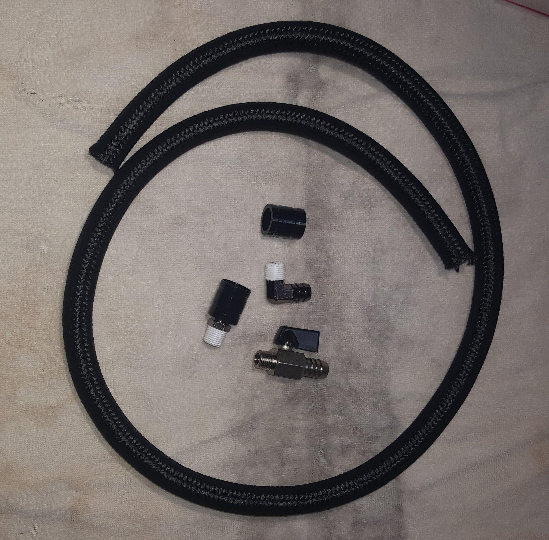 Ford Bronco 2.7 UPR Oil Catch Can - Updated - Installation Completed Today Remote Drain line Kit