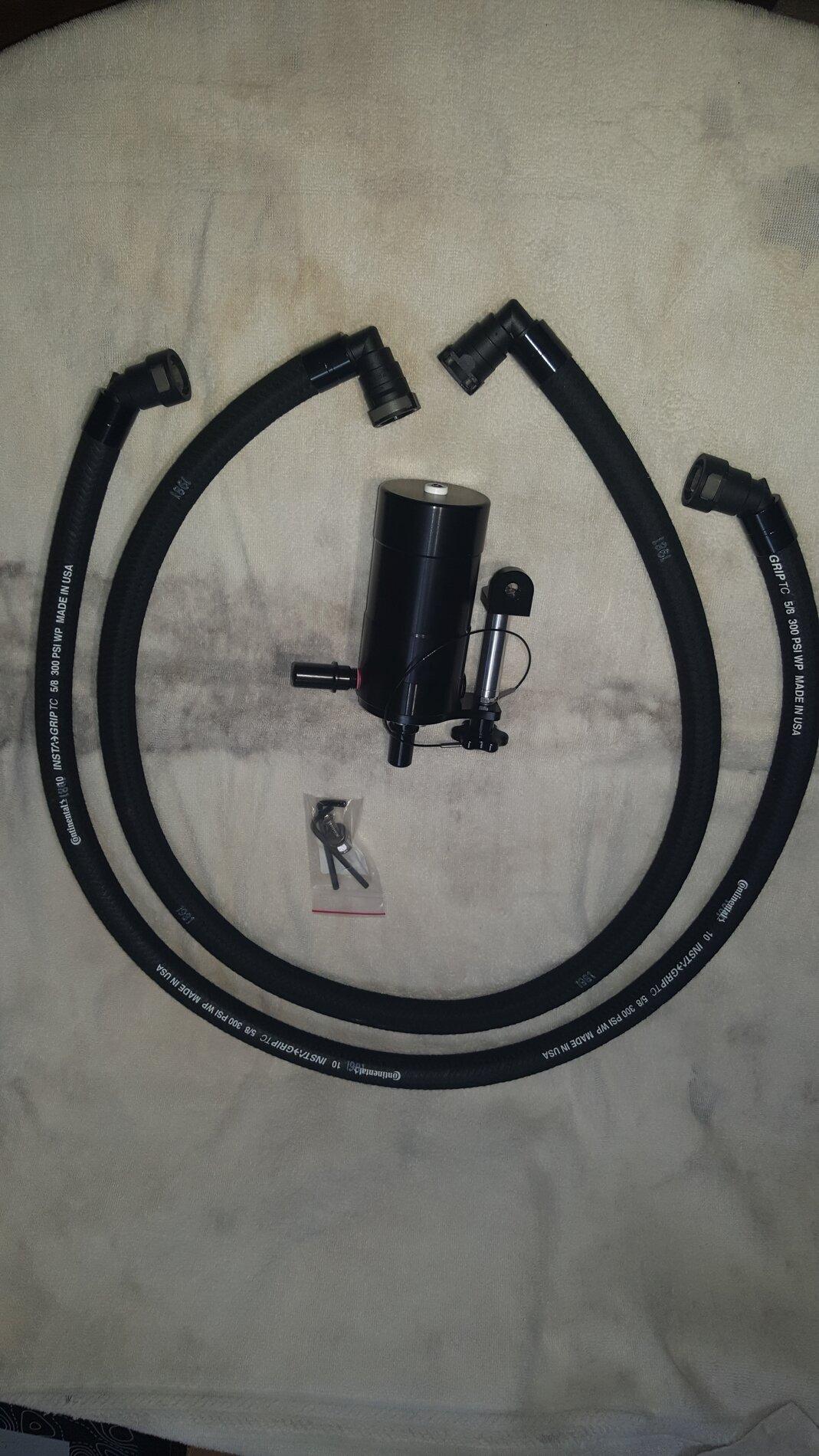 Ford Bronco 2.7 UPR Oil Catch Can - Updated - Installation Completed Today UPR Catch Can kit