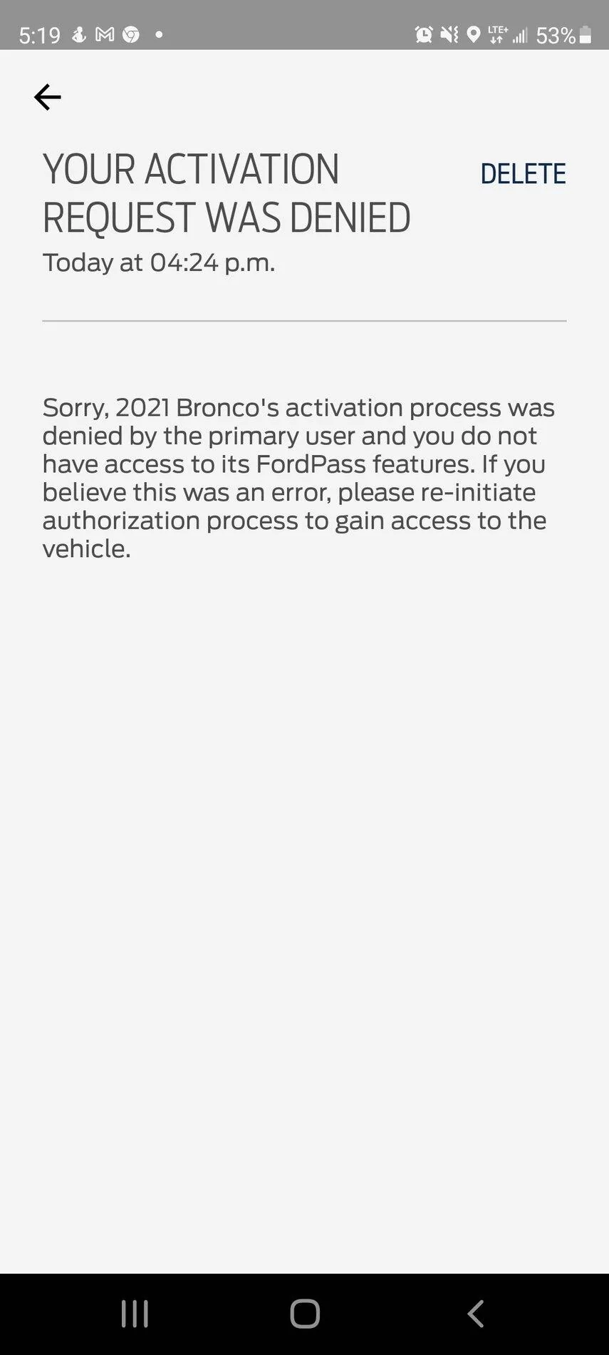 Ford Bronco *** DIRT MOUNTAIN Broncos - Built, Shipped, Delivered Tracker*** Screenshot_20210917-171939_FordPass