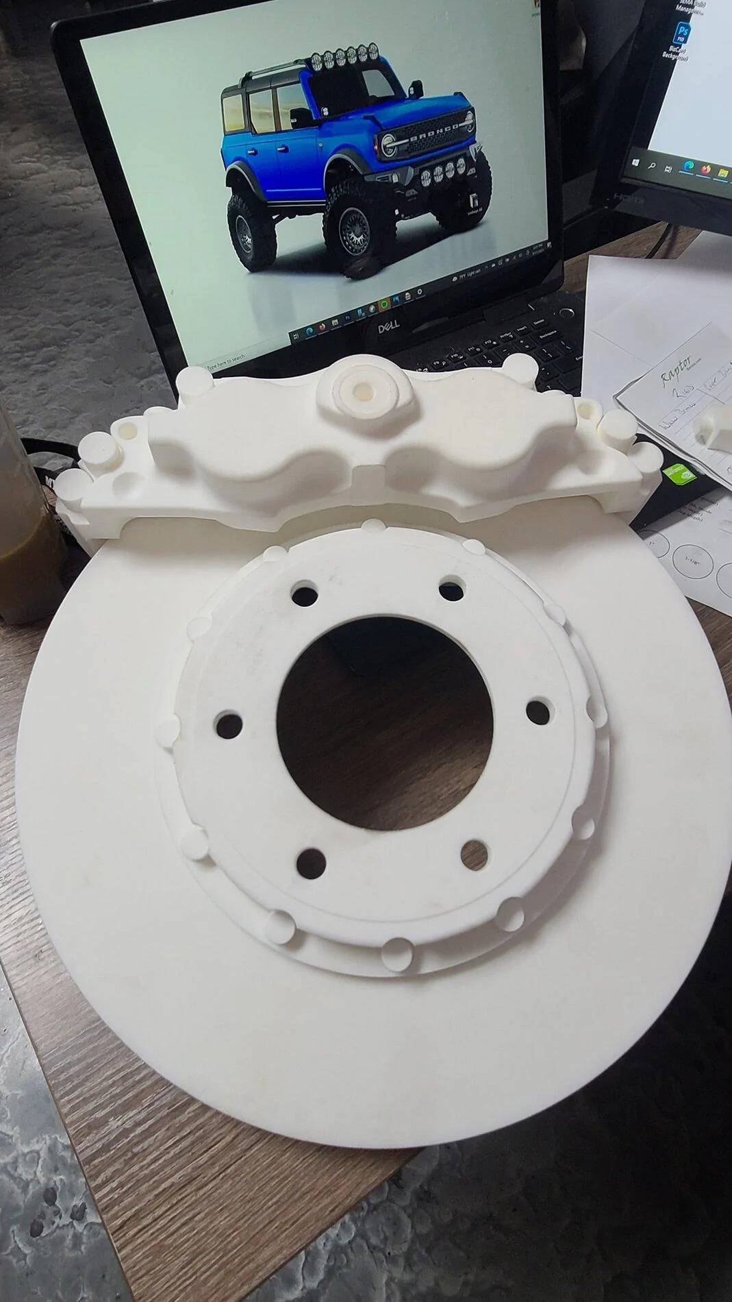Ford Bronco Big brake kit BBK coming soon!  Prototype Model within.... 241390337_10165812720735220_4520619280622073100_n