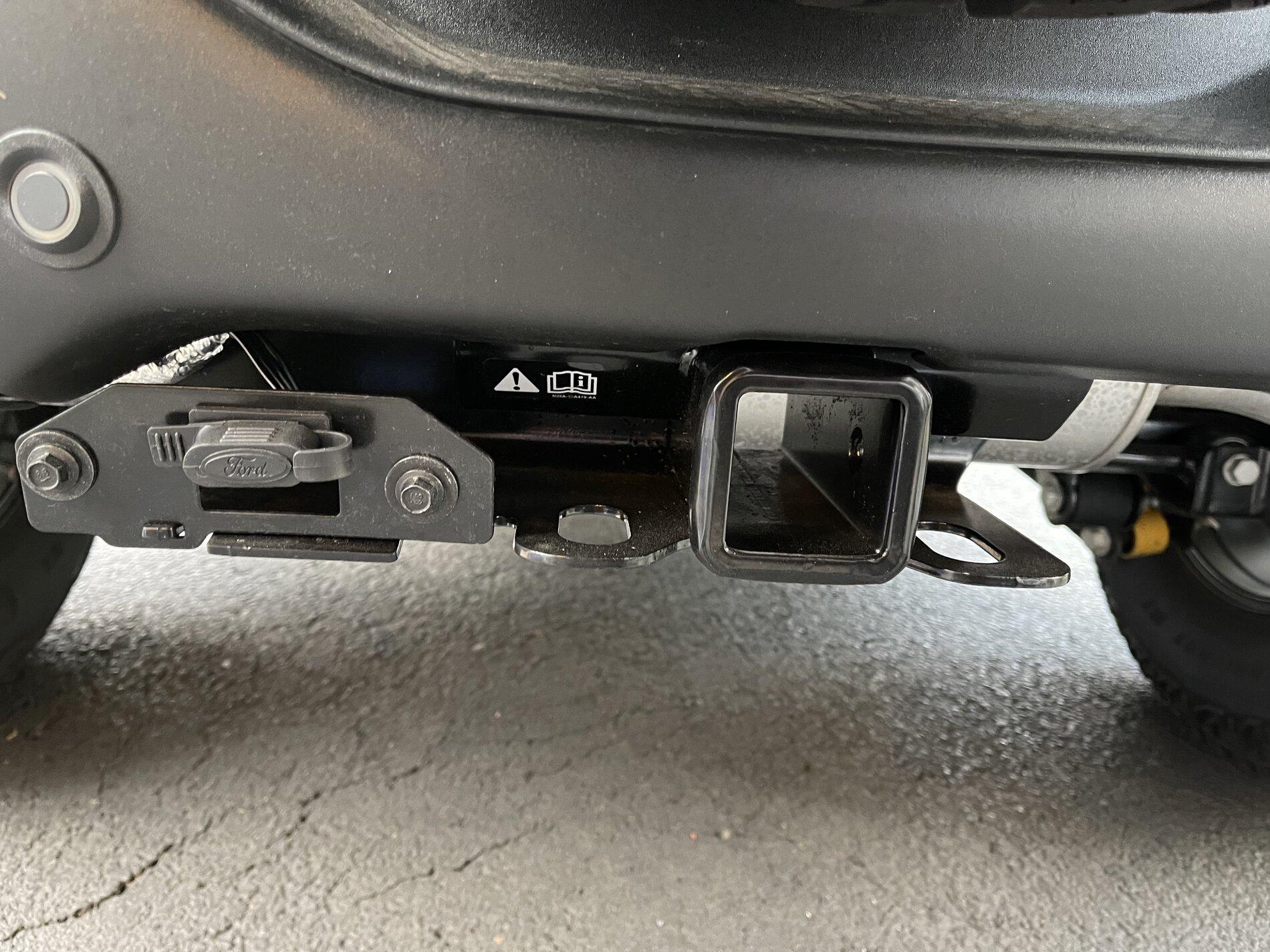 Ford Bronco Replacing the class II hitch 79613ED1-9079-4FA5-8D21-5602AE899761