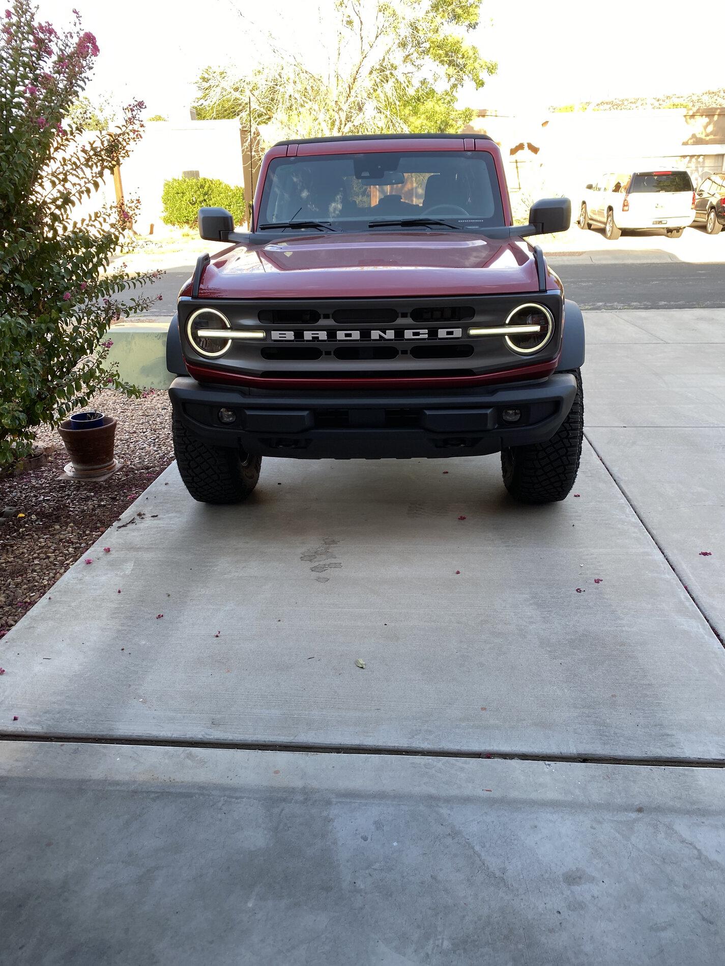 Ford Bronco Big Bend Sasquatch Rapid Red Delivery! 51A17706-F671-4477-803F-FB16B3EFEA49