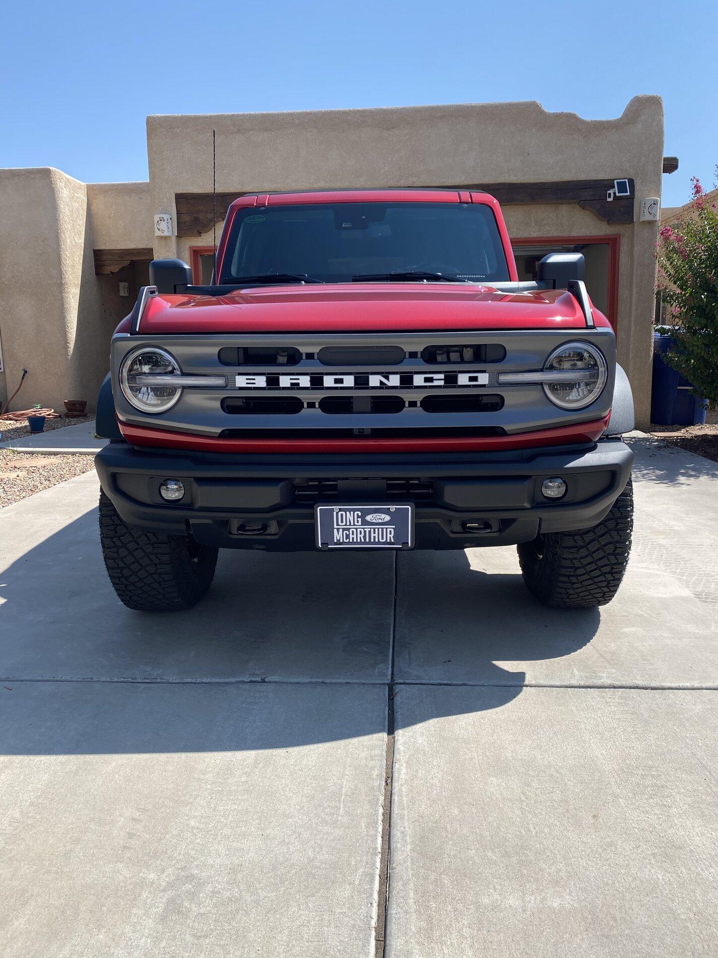 Ford Bronco Big Bend Sasquatch Rapid Red Delivery! D8A45957-0733-452F-9927-6B4392250480