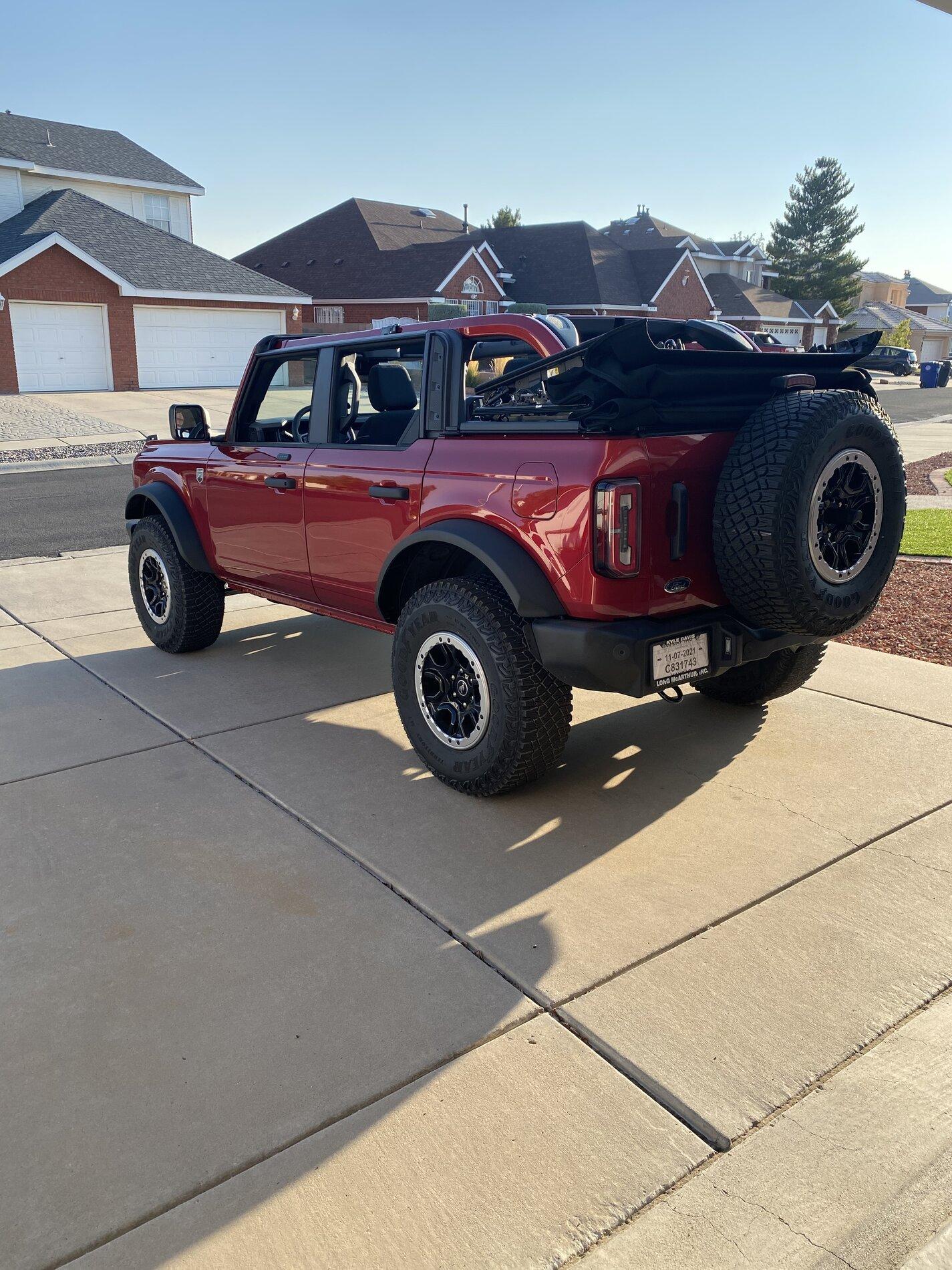 Ford Bronco Big Bend Sasquatch Rapid Red Delivery! B017EFD2-26C8-4EF6-B089-823AB6B4FF63