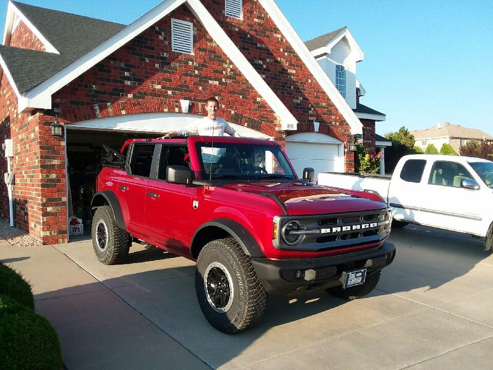 Ford Bronco Big Bend Sasquatch Rapid Red Delivery! CA724CD0-DBA0-4C0E-9B6A-C2A2FE8B9566