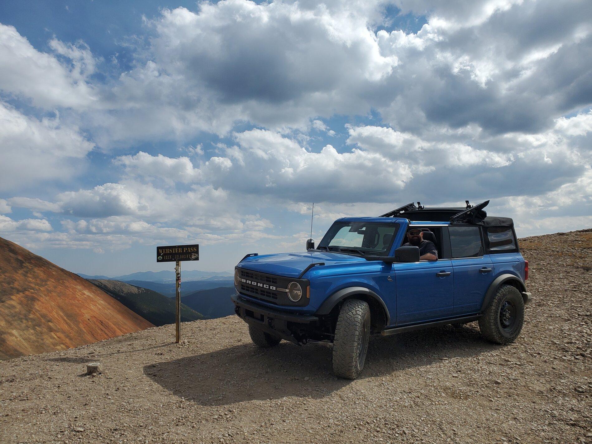 Ford Bronco Colorado maiden voyage for a Black Diamond Bronco 20210917_145929
