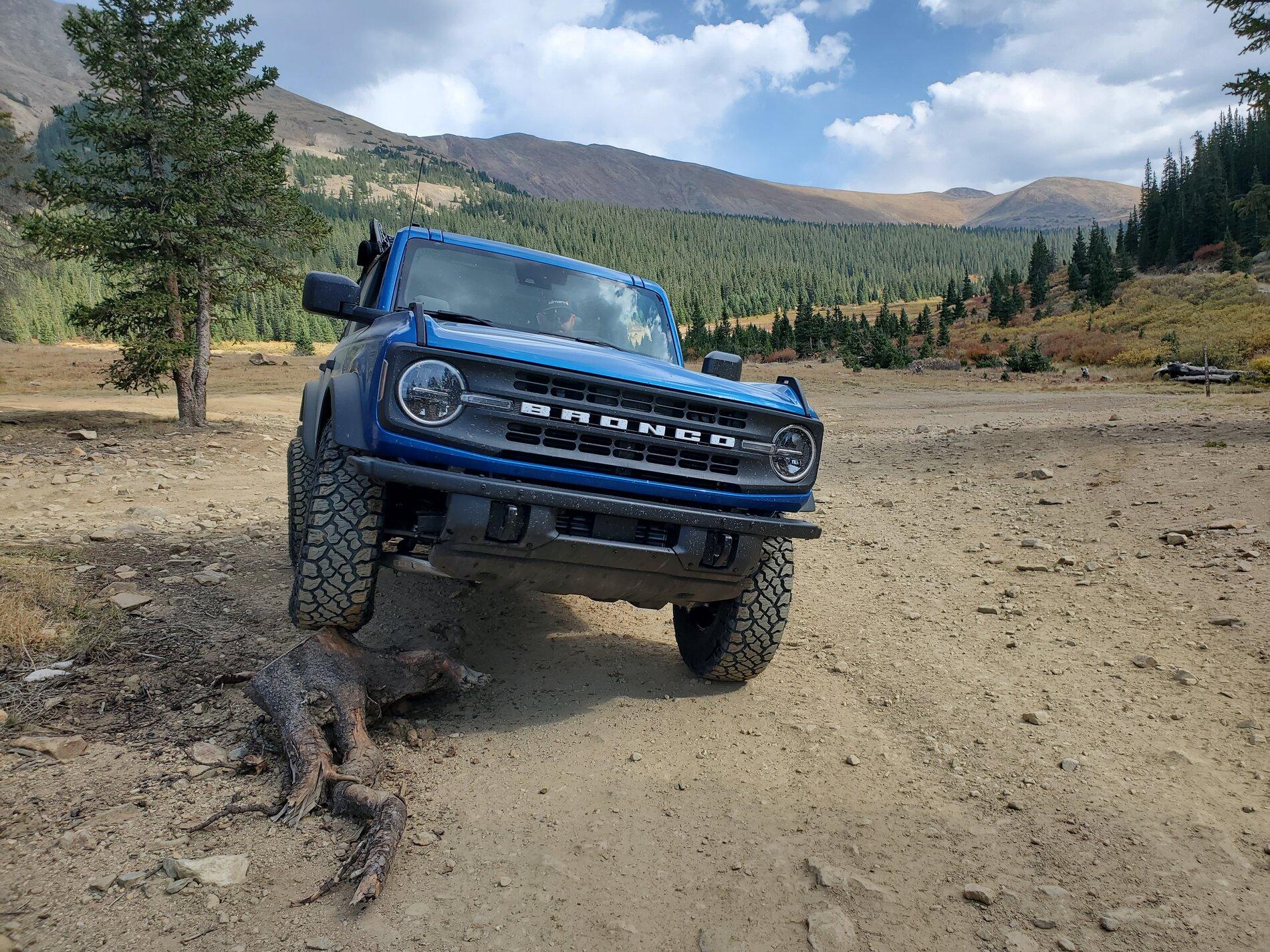 Ford Bronco Colorado maiden voyage for a Black Diamond Bronco 20210917_154846