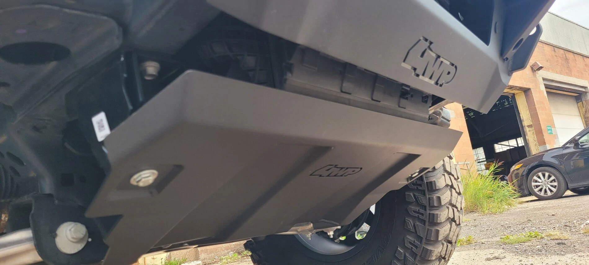 Ford Bronco 4wp bumper and skid plate 20210921_123818