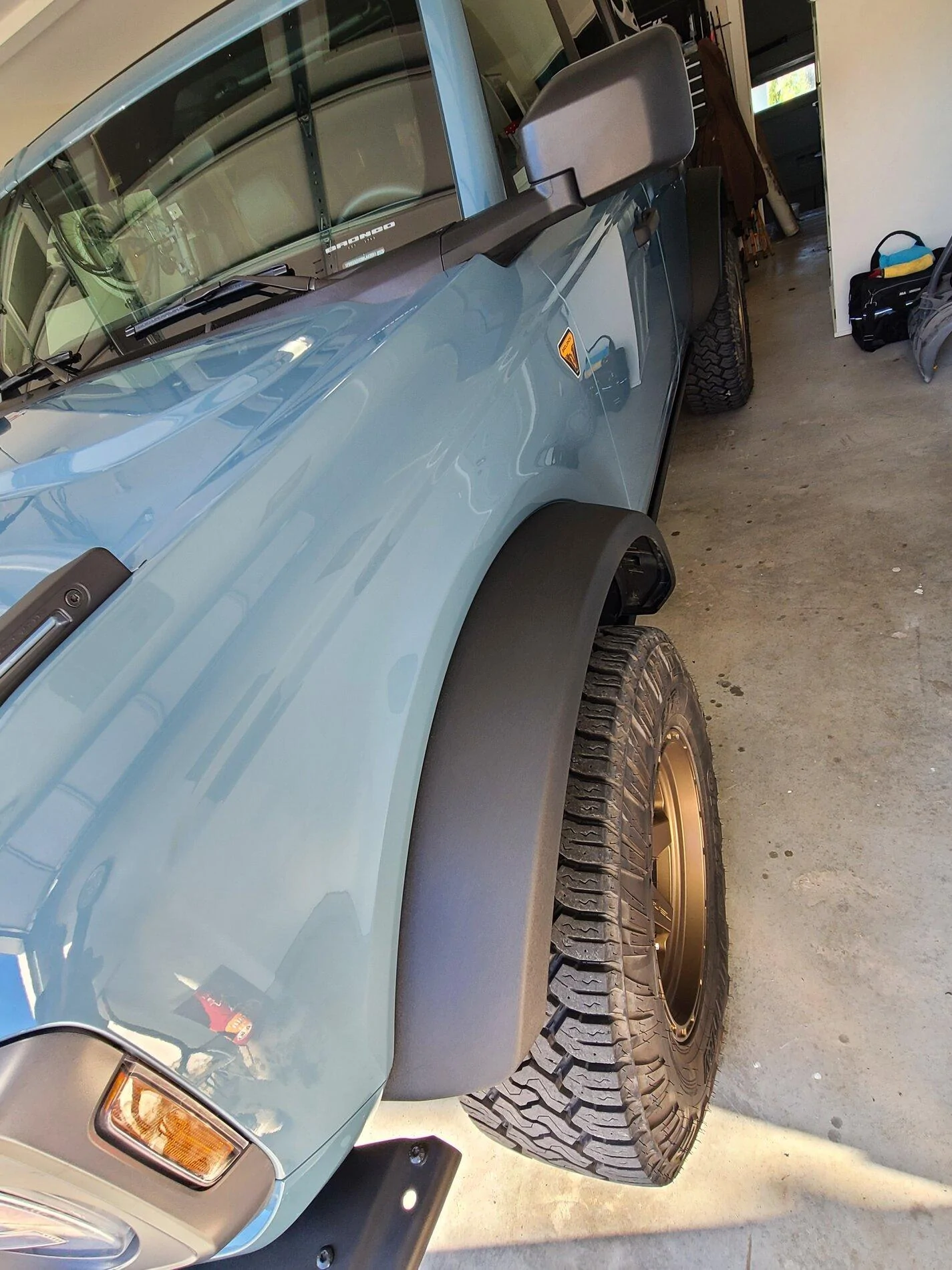 Ford Bronco Fender Flare Staining... 20210921_171545