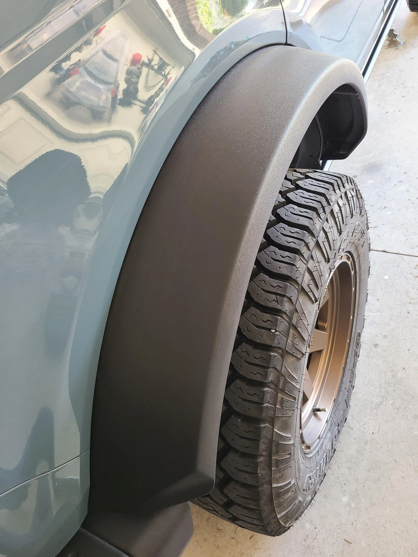 Ford Bronco Fender Flare Staining... 20210921_171517