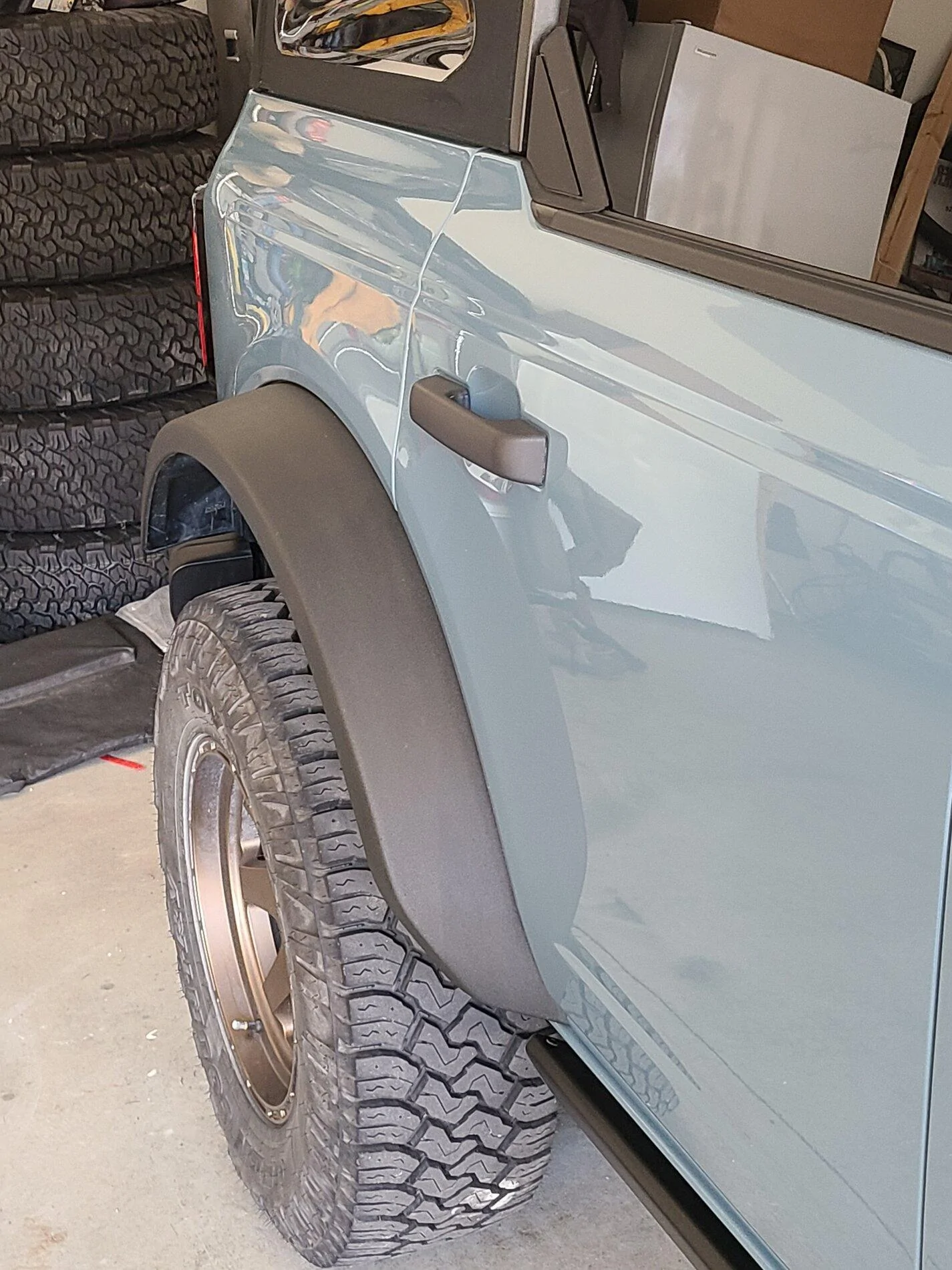 Ford Bronco Fender Flare Staining... 20210921_171533