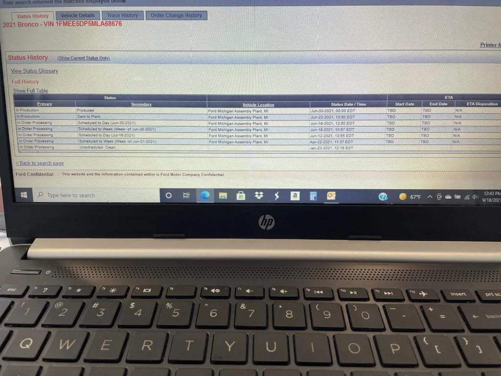 Ford Bronco 6/30 blend dates signal-2021-09-18-124418