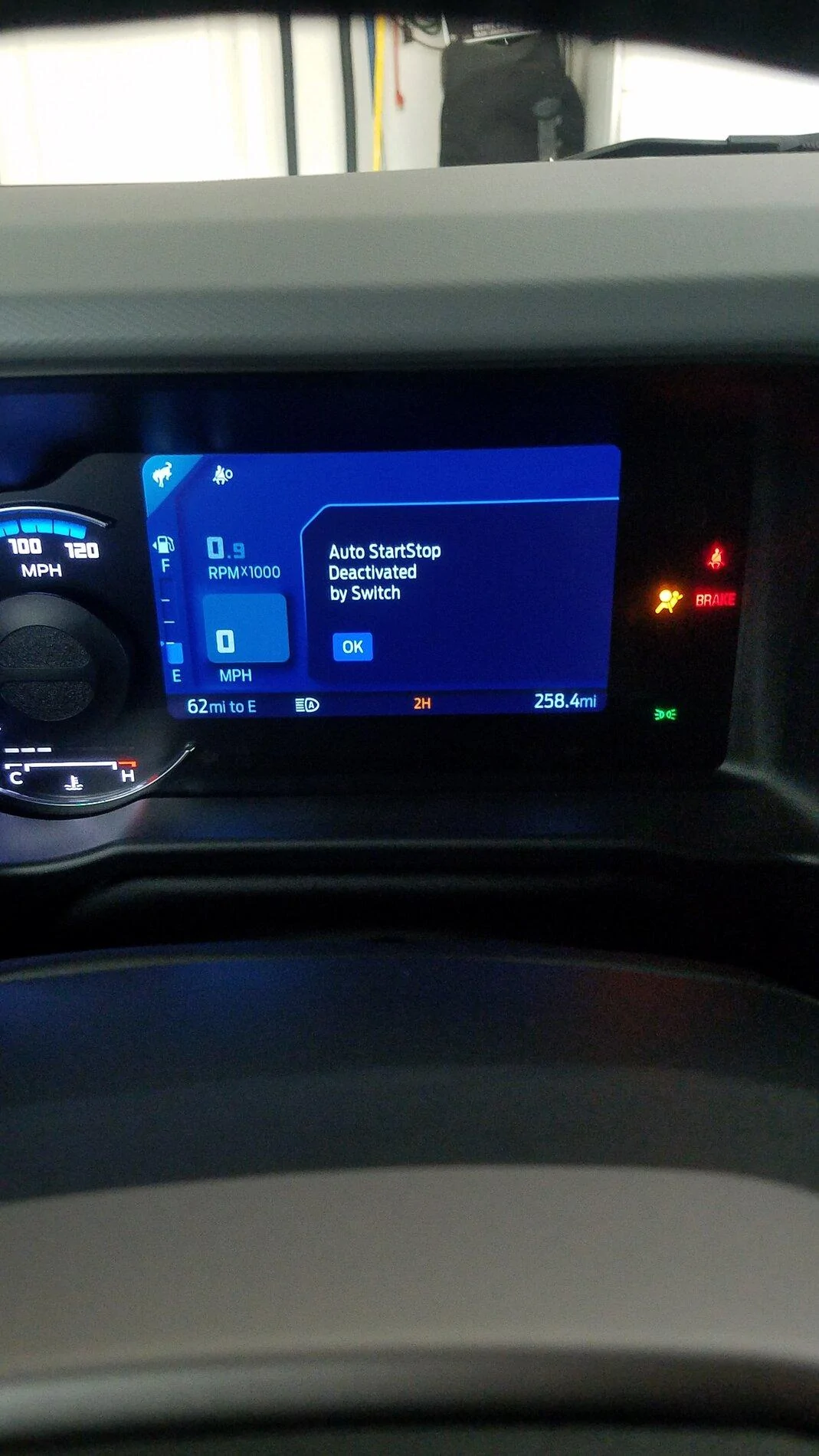 Ford Bronco Auto Start/Stop Eliminator Installation Notes and Review on 2021 Bronco 20210922_123816