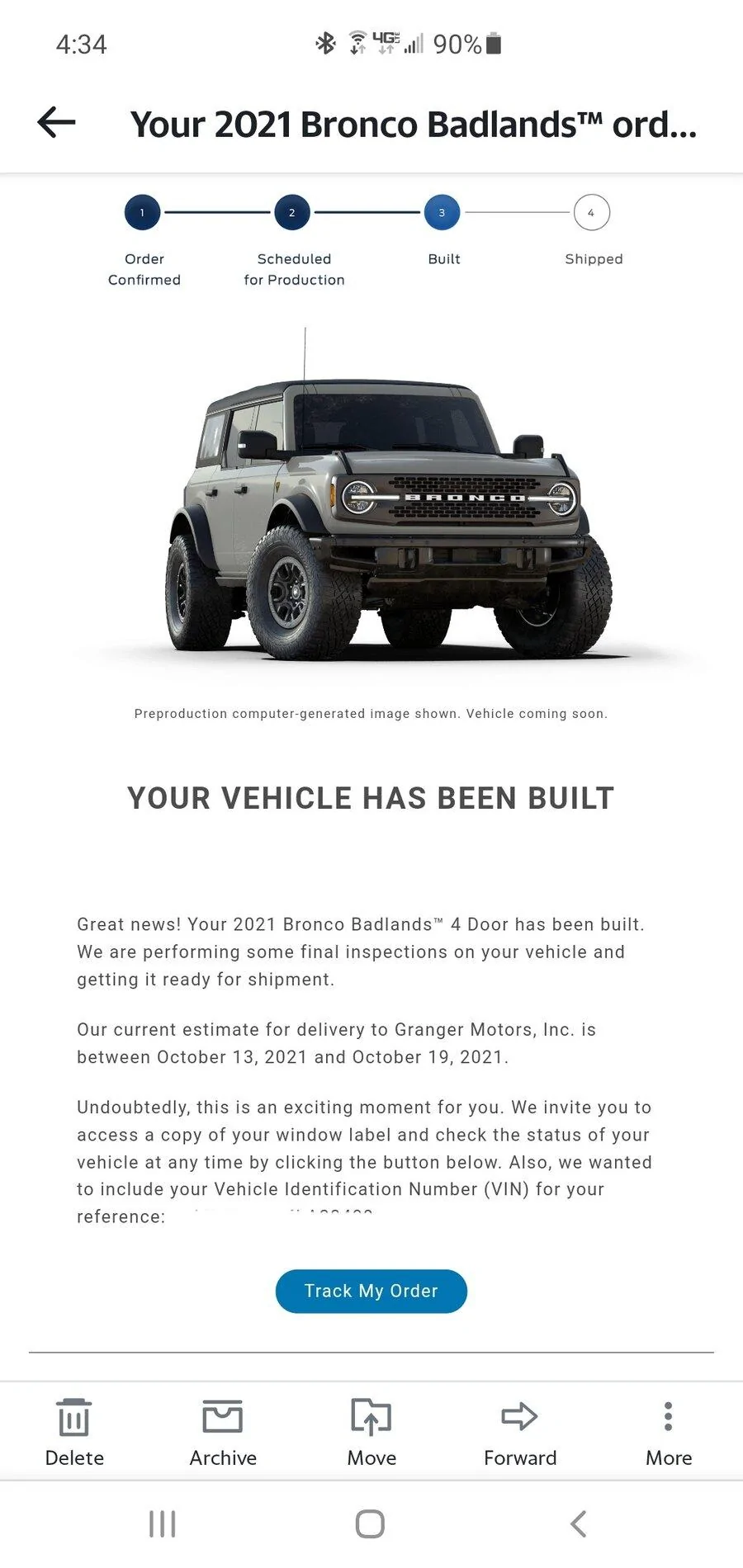 Ford Bronco 🛠 9/6/21 Build Week Group Screenshot_20210923-043445_Yahoo Mail