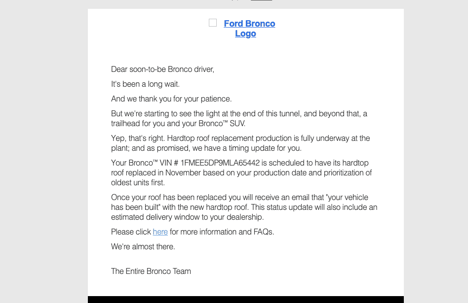 Ford Bronco *** DIRT MOUNTAIN Broncos - Built, Shipped, Delivered Tracker*** 1632420508023