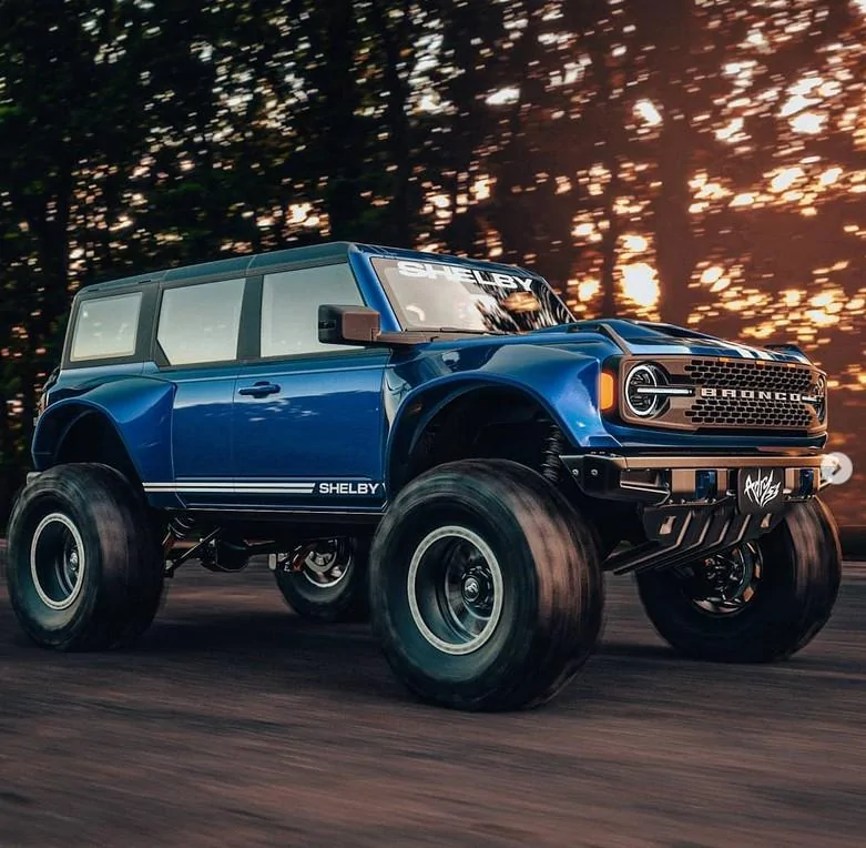 Ford Bronco Ford Shelby Bronco rendered 3