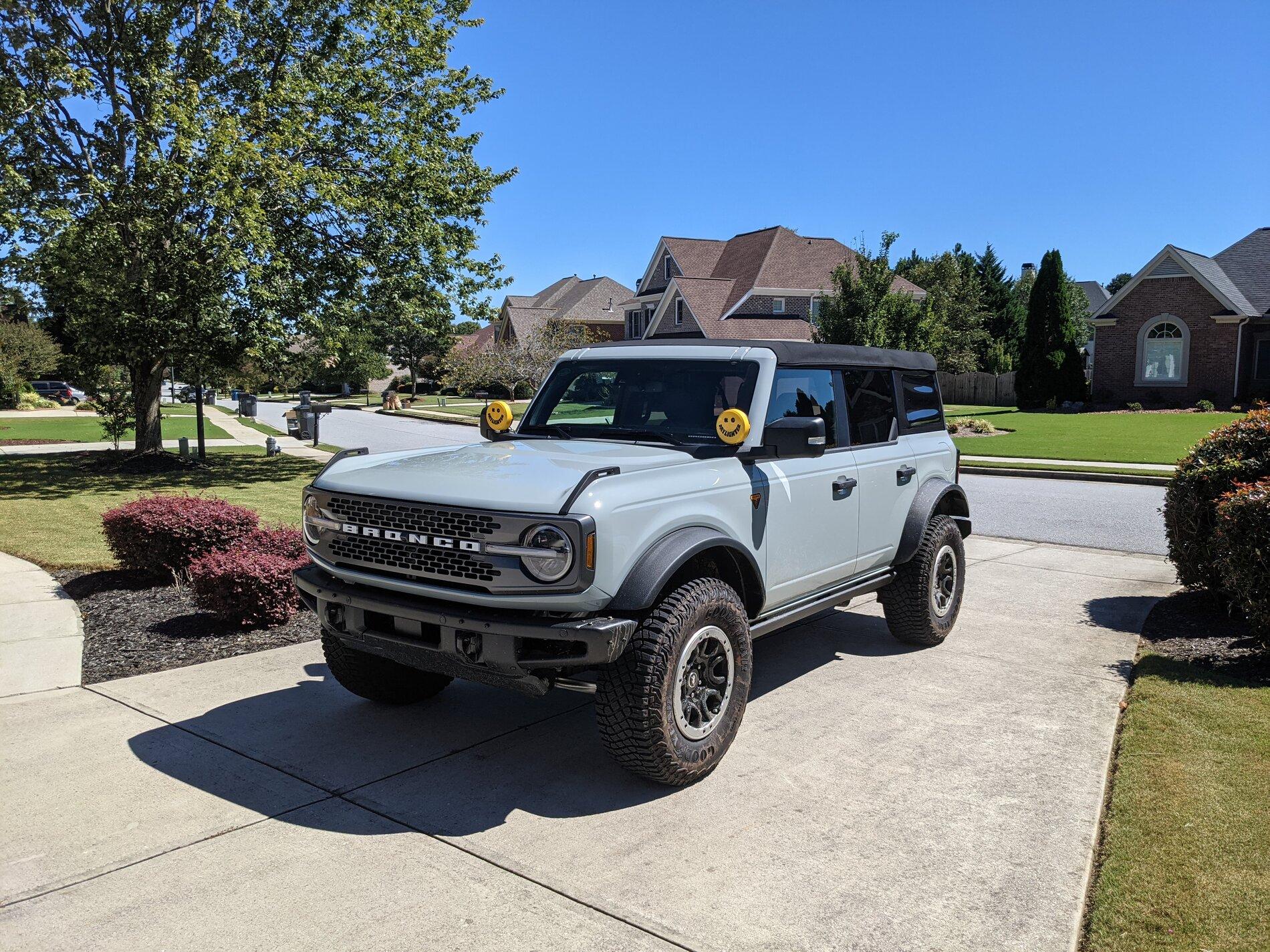 Ford Bronco Even a noob can wire something - installed 5" inch KC lights PXL_20210923_165147526