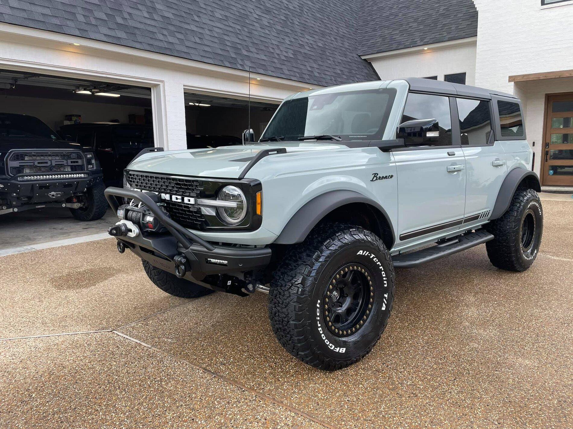 Ford Bronco CACTUS GRAY Bronco Club Modified Bronco First Edition Cactus Gray build by 4WP 4