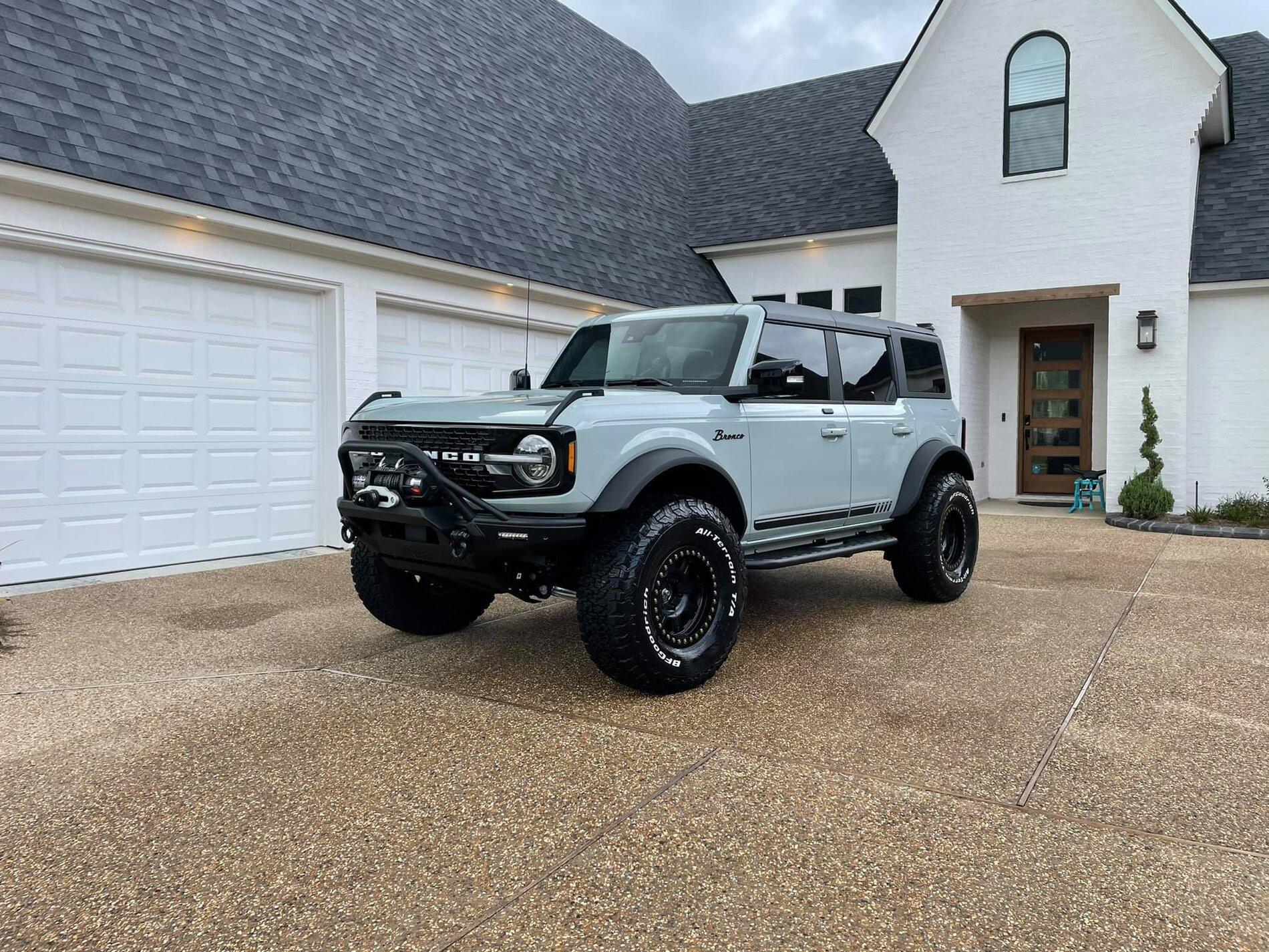 Ford Bronco CACTUS GRAY Bronco Club Modified Bronco First Edition Cactus Gray build by 4WP 1