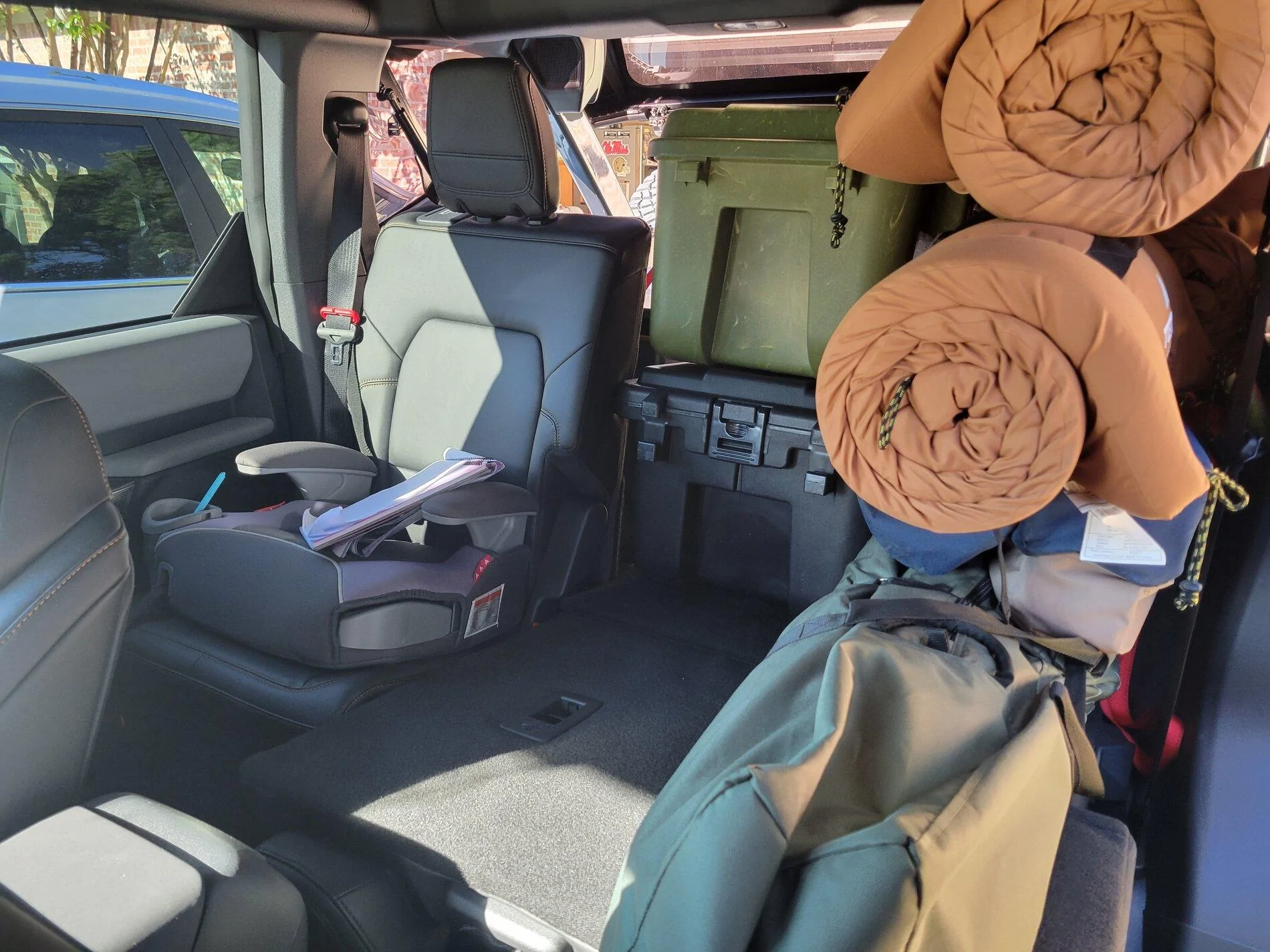 Ford Bronco Camping Cargo Test Run 20210925_090356