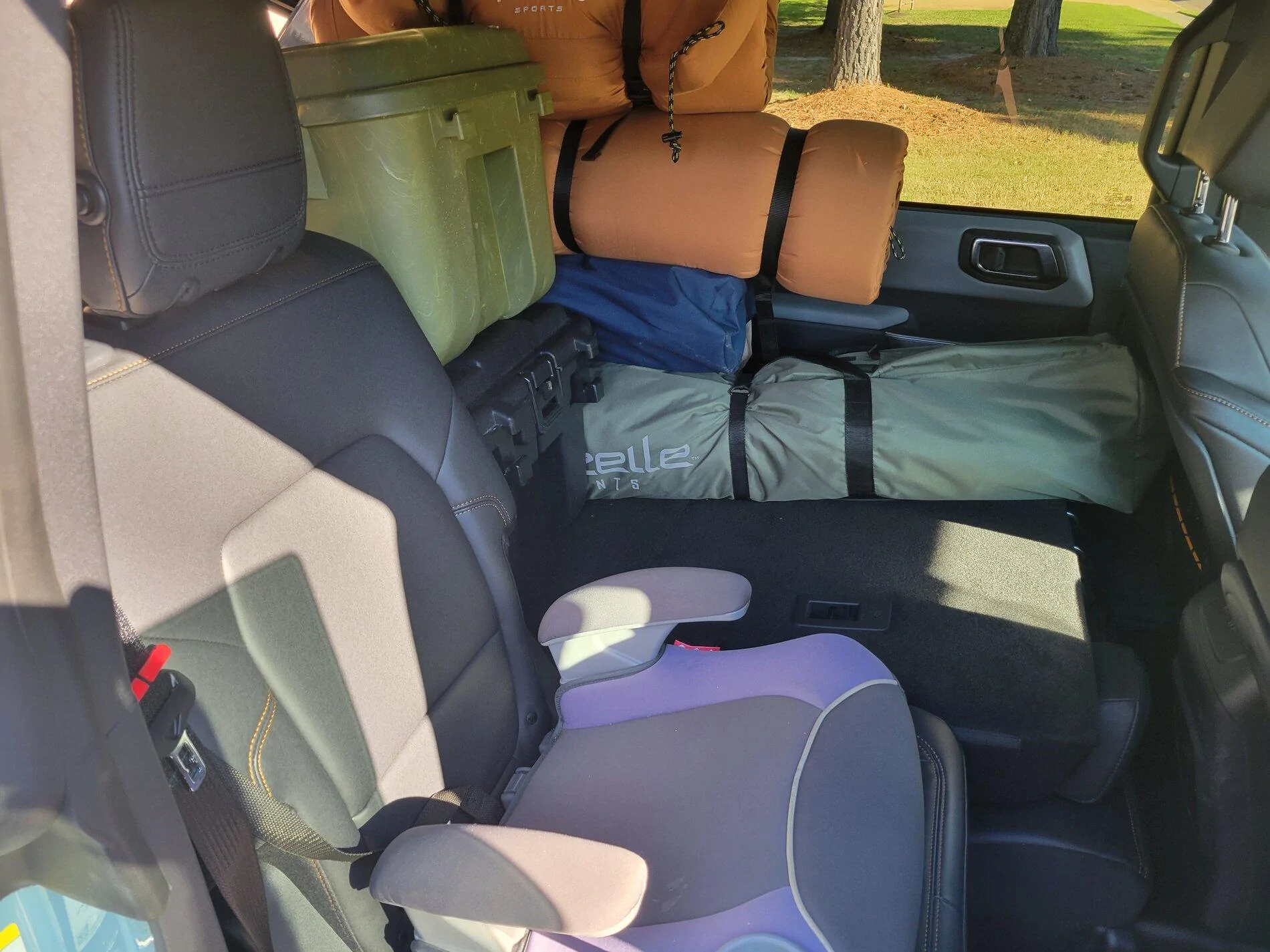 Ford Bronco Camping Cargo Test Run 20210925_090508
