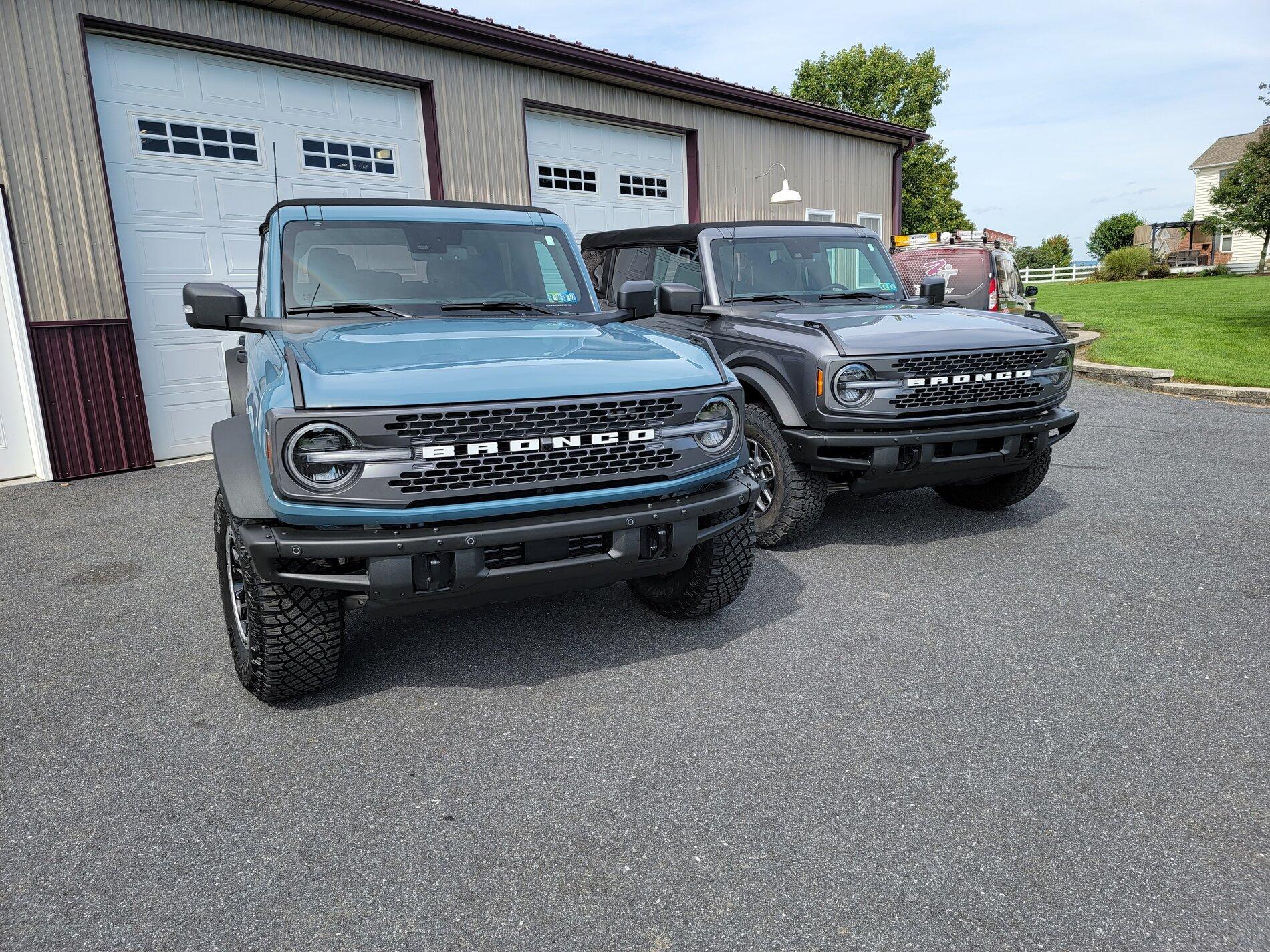 Ford Bronco Mid Badlands vs Lux Badlands Sasquatch. Differences between the two after 2800 miles. 20210925_134305