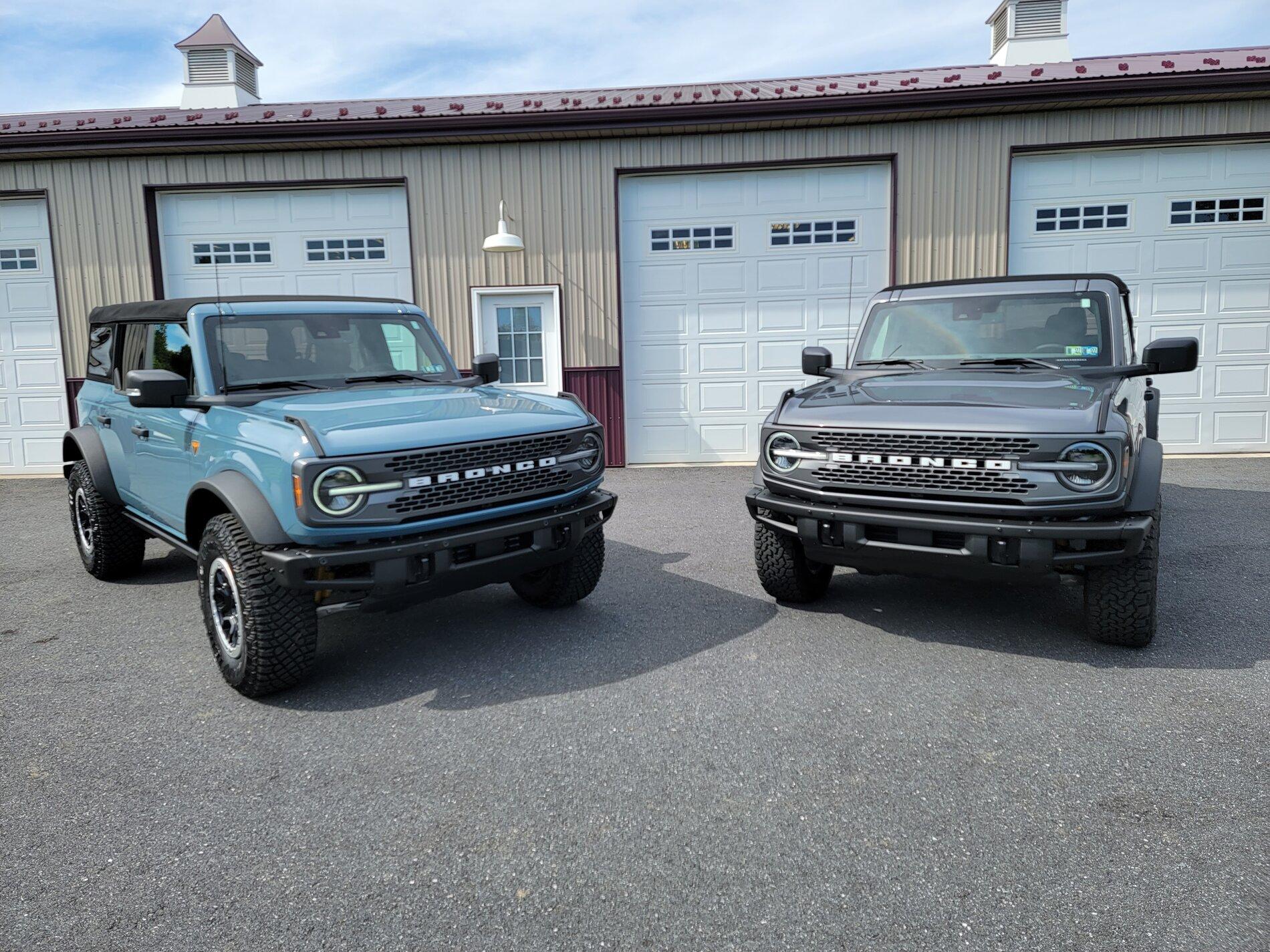 Ford Bronco Mid Badlands vs Lux Badlands Sasquatch. Differences between the two after 2800 miles. 20210925_134018