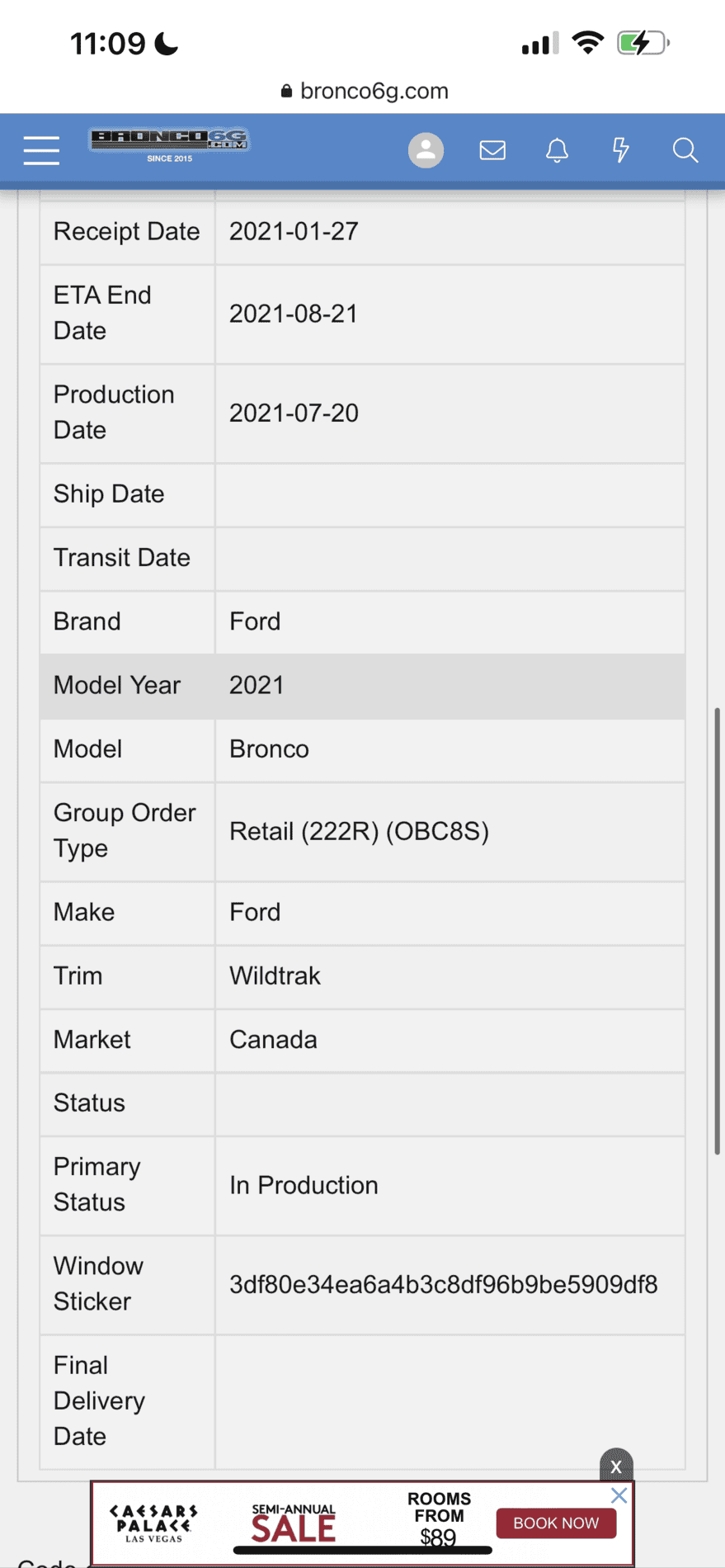Ford Bronco *** DIRT MOUNTAIN Broncos - Built, Shipped, Delivered Tracker*** B056D267-29A4-47FD-8CF2-C1BFA5303F98