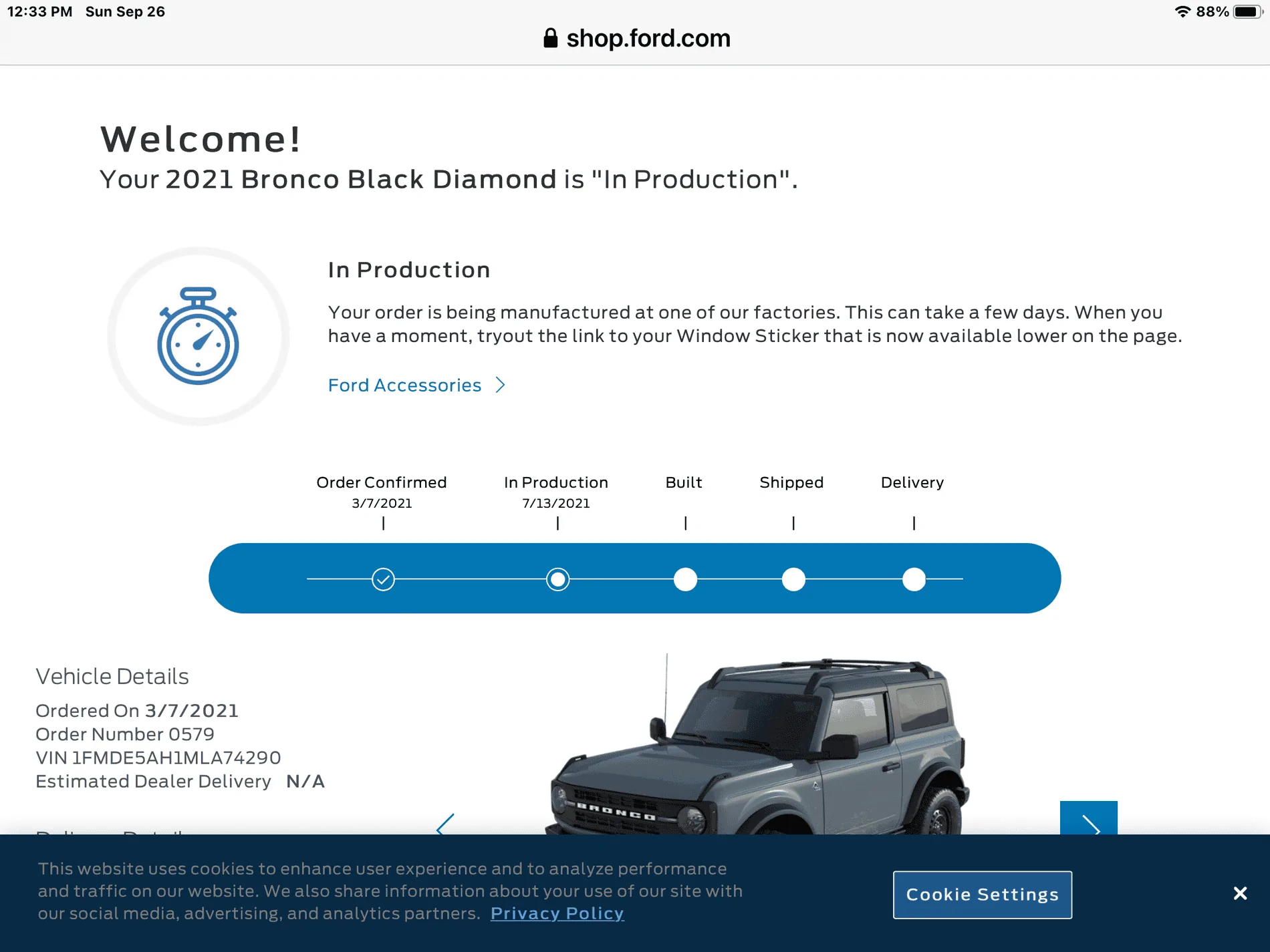 Ford Bronco *** DIRT MOUNTAIN Broncos - Built, Shipped, Delivered Tracker*** 9548271D-863C-44BF-B860-69CE76A43B2A