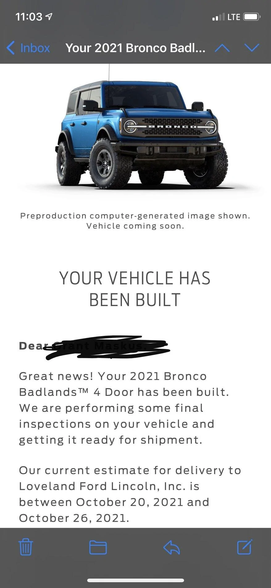 Ford Bronco 7/15 Blend Date Folks 67B79BCC-1124-4D99-A4A5-A3177DF95D36