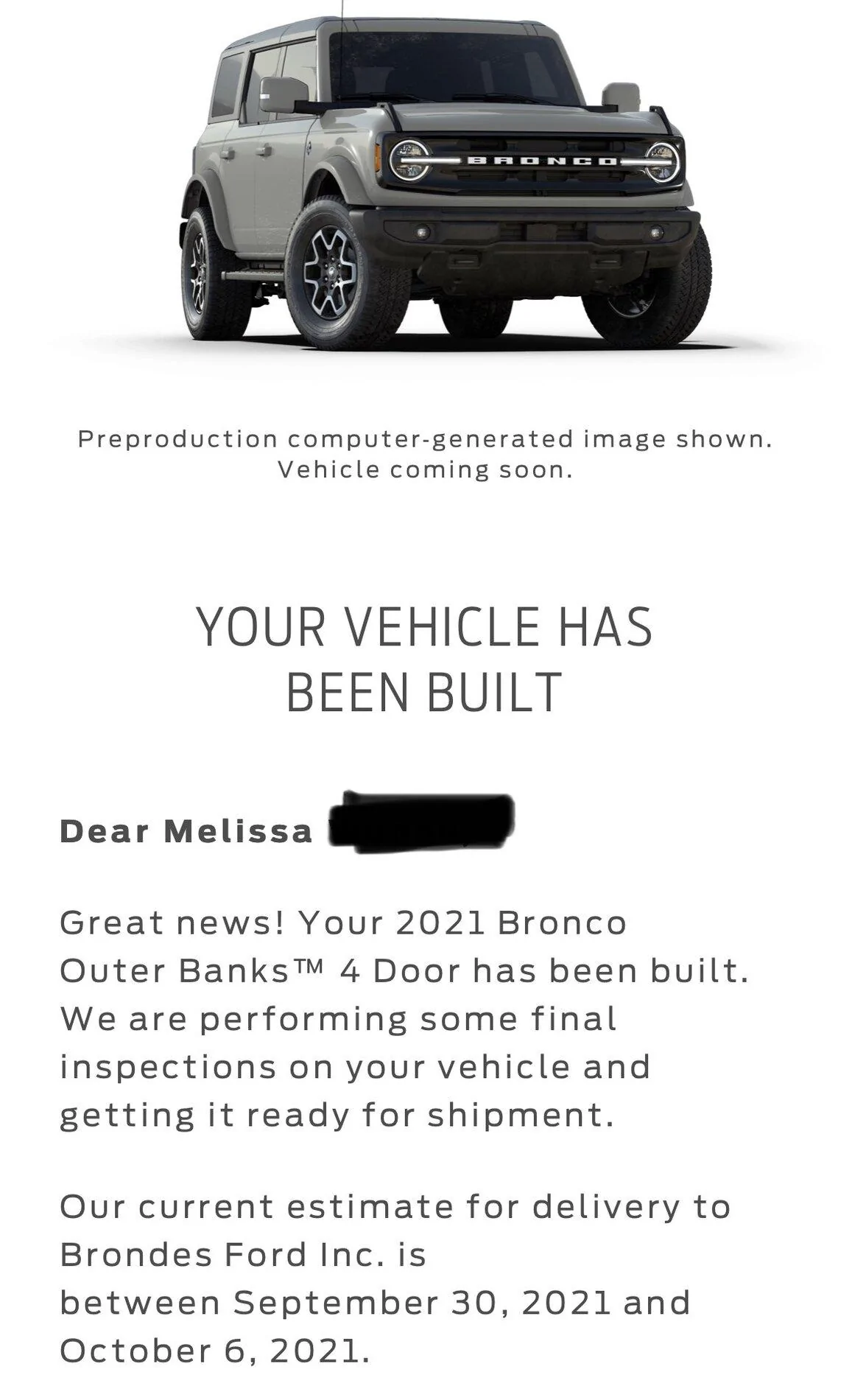 Ford Bronco 6/30 blend dates IMG_1814