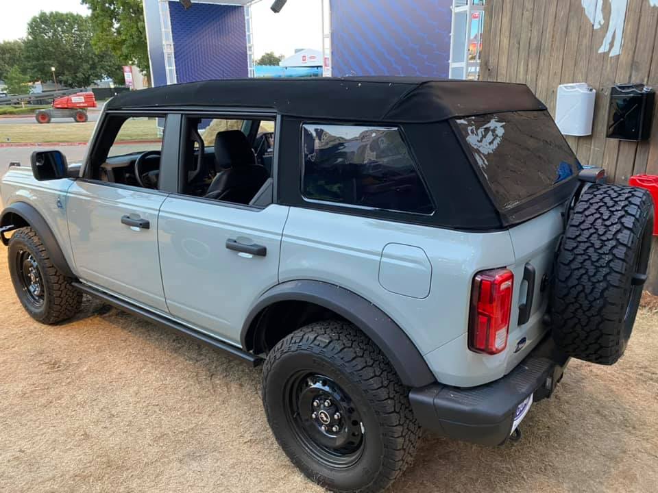 Ford Bronco Four Broncos on Display @ Texas State Fair Auto show 242691776_394622322145791_5369804185956419283_n