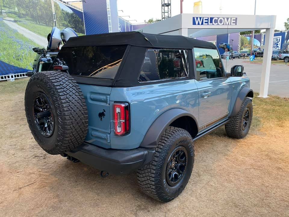 Ford Bronco Four Broncos on Display @ Texas State Fair Auto show 242797574_394622302145793_645622774457293309_n
