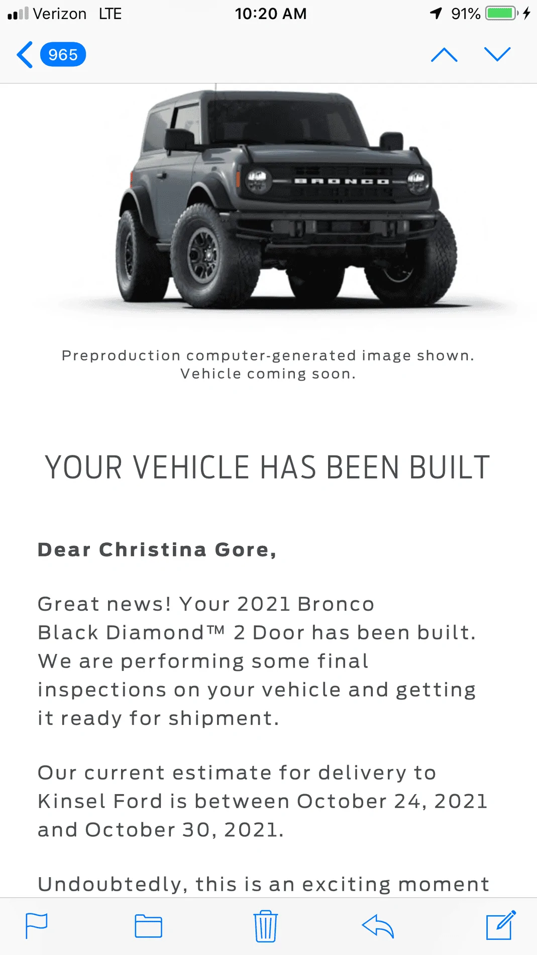 Ford Bronco *** DIRT MOUNTAIN Broncos - Built, Shipped, Delivered Tracker*** B6AA5F46-0953-416B-830B-80FADDC5ABF2