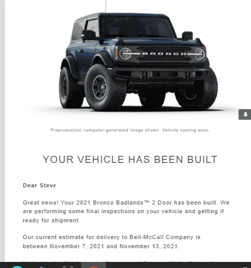 Ford Bronco 6/30 blend dates Untitled