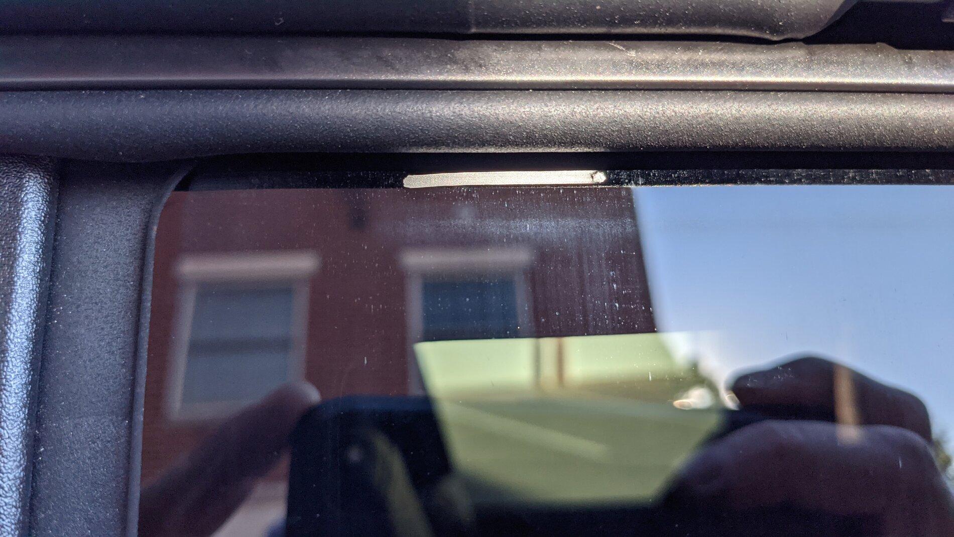 Ford Bronco What are these marks on my windows? Easter egg or something else? PXL_20210926_211849024