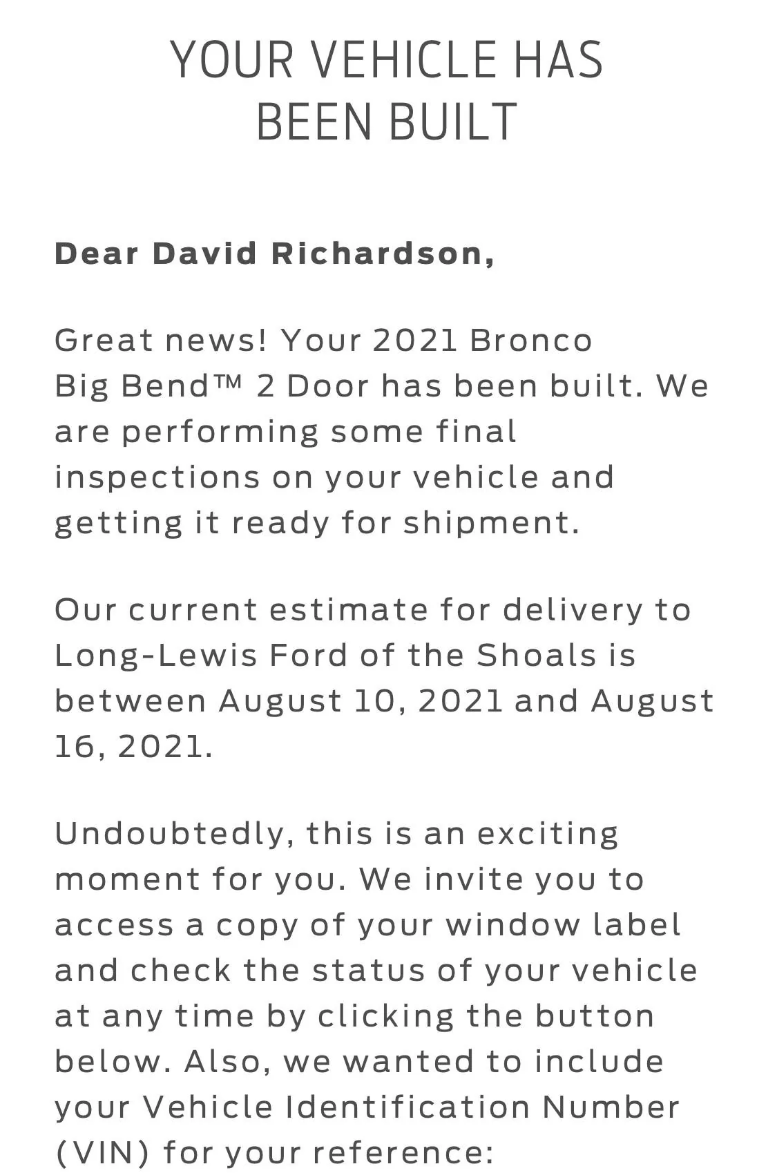 Ford Bronco You gotta laugh just to keep from crying... bronc