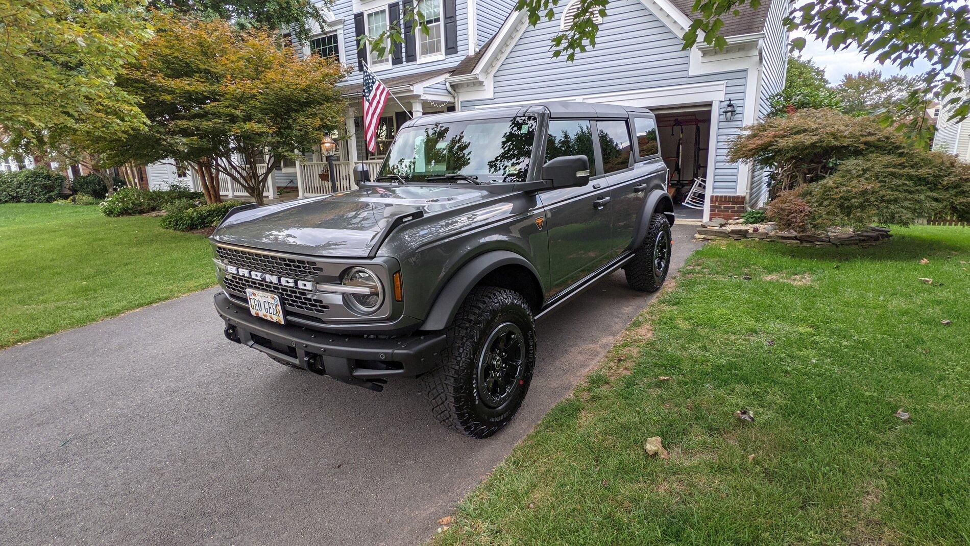 Ford Bronco CARBONIZED GRAY Bronco Club PXL_20210929_121154807