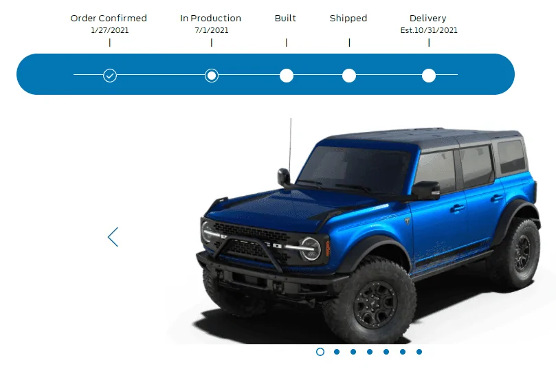 Ford Bronco 6/30 blend dates 1632928258793