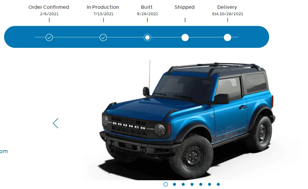 Ford Bronco *** DIRT MOUNTAIN Broncos - Built, Shipped, Delivered Tracker*** 1633012058919