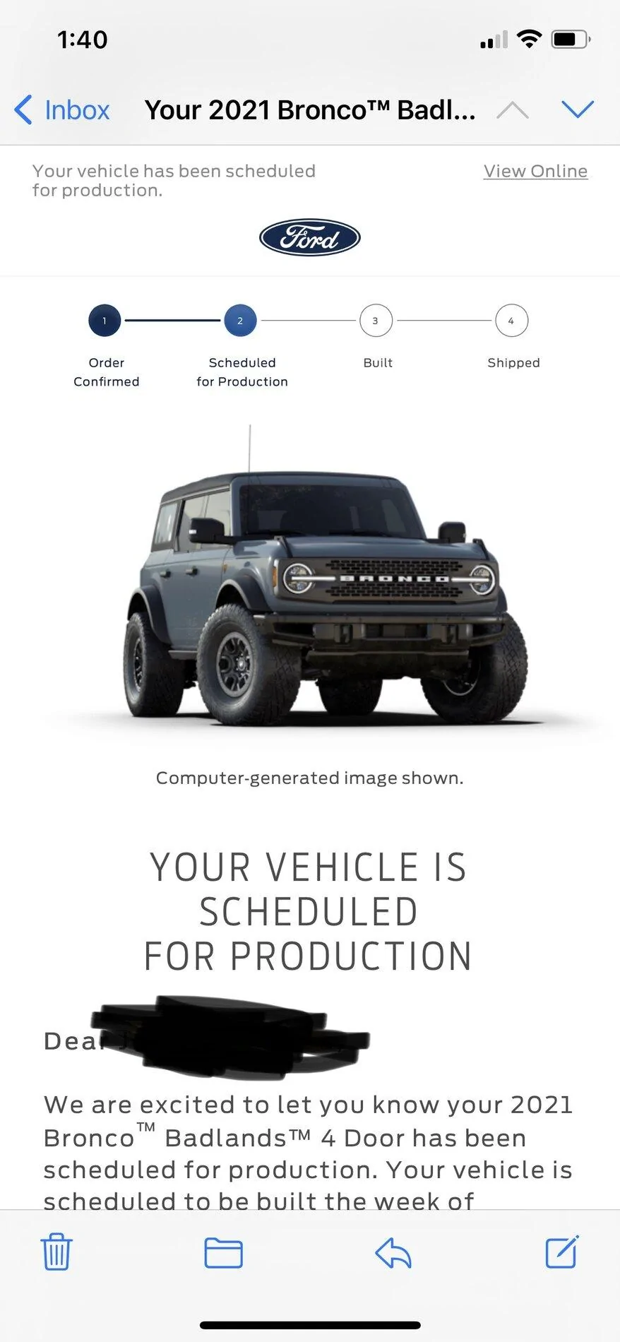 Ford Bronco ⏱ Bronco Scheduling This Week (of 9/27) For REST OF MY21 71074BFE-4F73-4FA7-9282-F16EF8EF5445