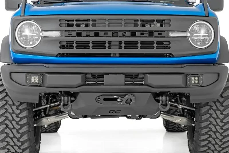 Ford Bronco 2021 Bronco Rough Country Hidden Winch Mount & Skid Plate Kit 51054 2021 Bronco Rough Country Hidden Winch Mount & Skid Plate Kit 51054 10