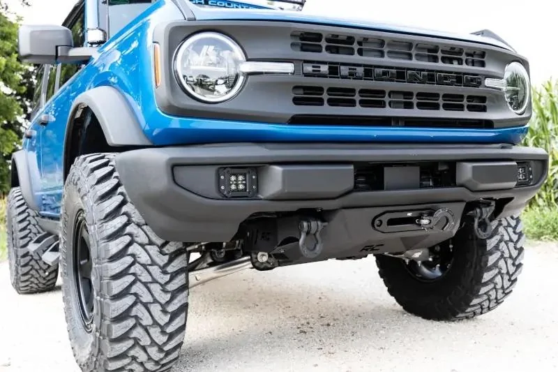 Ford Bronco 2021 Bronco Rough Country Hidden Winch Mount & Skid Plate Kit 51054 2021 Bronco Rough Country Hidden Winch Mount & Skid Plate Kit 51054 6