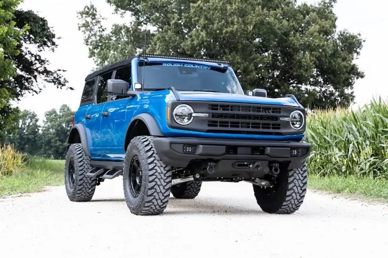 Ford Bronco 2021 Bronco Rough Country Hidden Winch Mount & Skid Plate Kit 51054 2021 Bronco Rough Country Hidden Winch Mount & Skid Plate Kit 51054 5