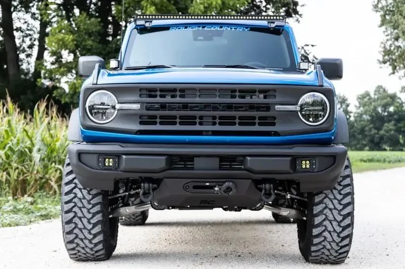 Ford Bronco 2021 Bronco Rough Country Hidden Winch Mount & Skid Plate Kit 51054 2021 Bronco Rough Country Hidden Winch Mount & Skid Plate Kit 51054 4